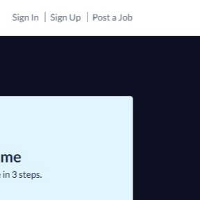 Click on "Post a Job."
