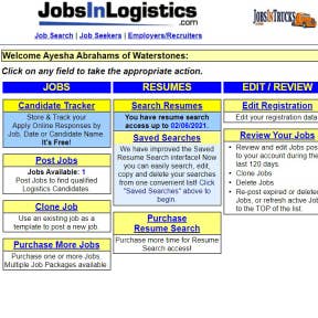 Click on "Post Jobs."
