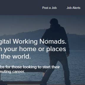 Click on "Post Job" on the home page.
