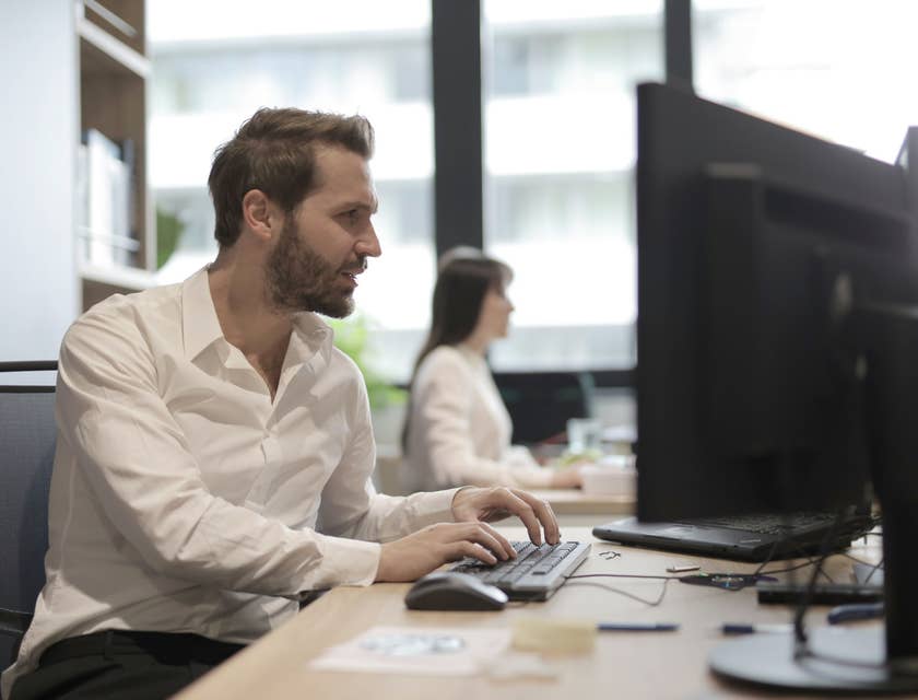 Clinical Documentation Specialist is verifying the accuracy of patient medical information.