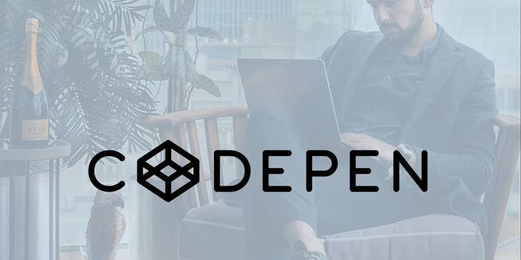 CodePen logo.