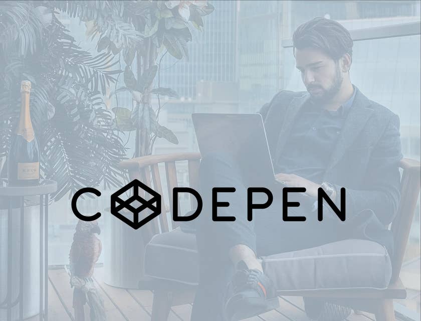 CodePen logo.