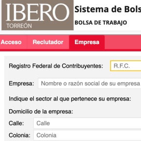 Completa los campos obligatorios del formulario.