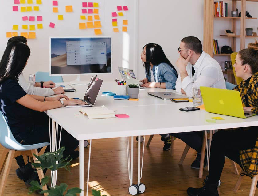Computer Analysts identifying opportunities for upgrading the system and writing their recommendations to clients