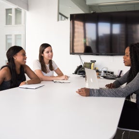 Conduct in-person interviews.