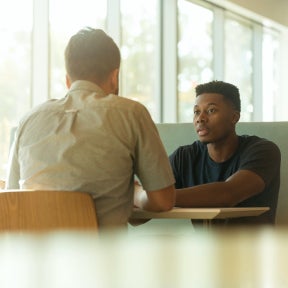 Conduct an in-person interview.