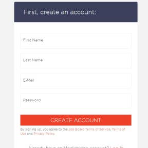 Create a Mediabistro account.