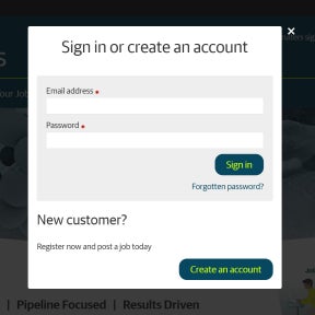 Create a new account.