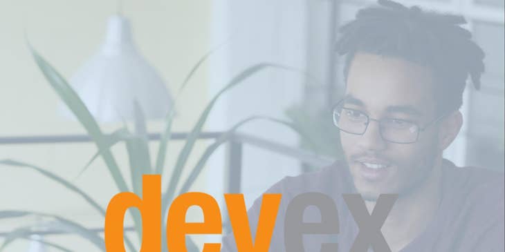 Devex logo.