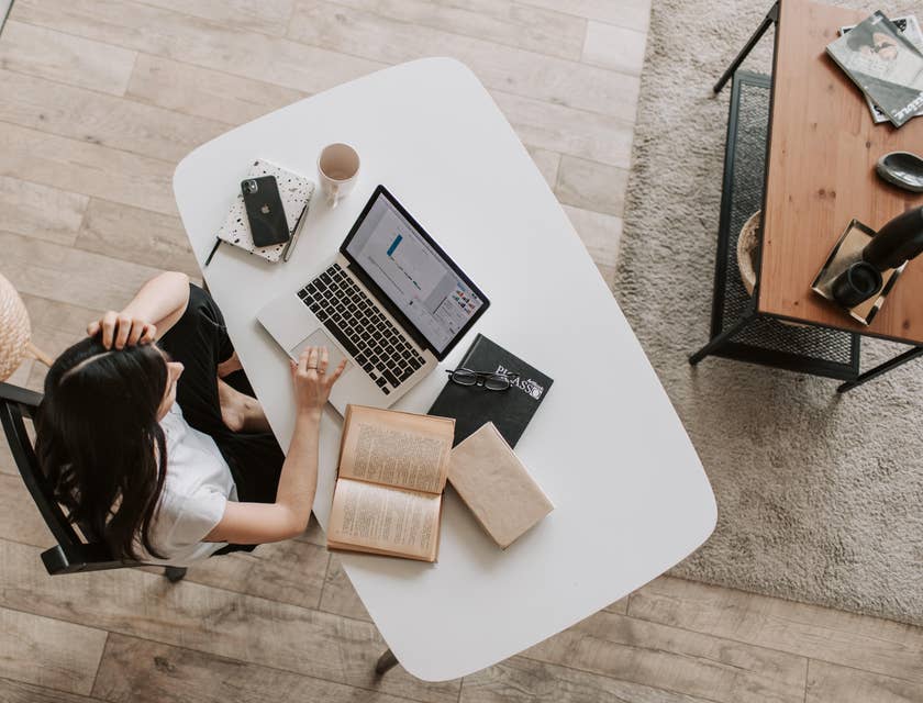 Digital Strategist analyzing data pulled from the ongoing digital campaign