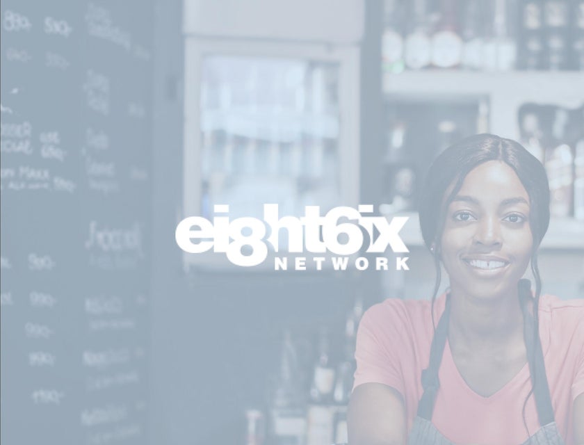 EightSix Network logo.