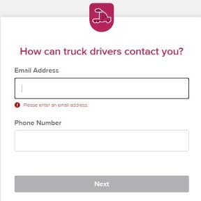 Enter your contact details.