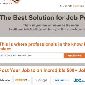 Enter your work email address.