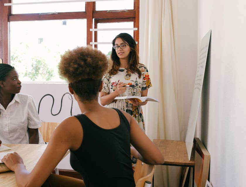 Field Sales Manager hosting the training of the newly hired Sales Representative to educate them about the products and service the company offers
