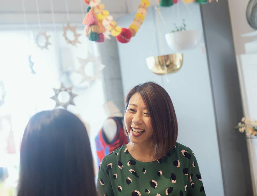 Field Service Representative answering customer's inquiries about the product