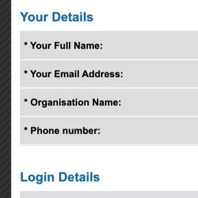Fill in your details.
