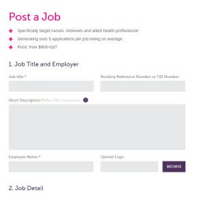 Fill out all the details of your job post.