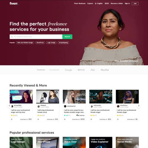 How to Hire Freelancers on Fiverr: