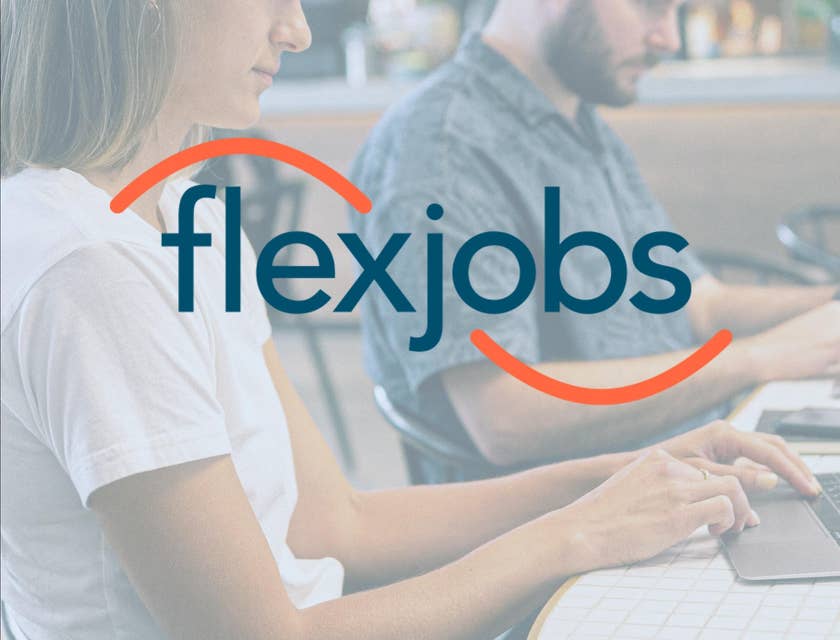 FlexJobs logo.