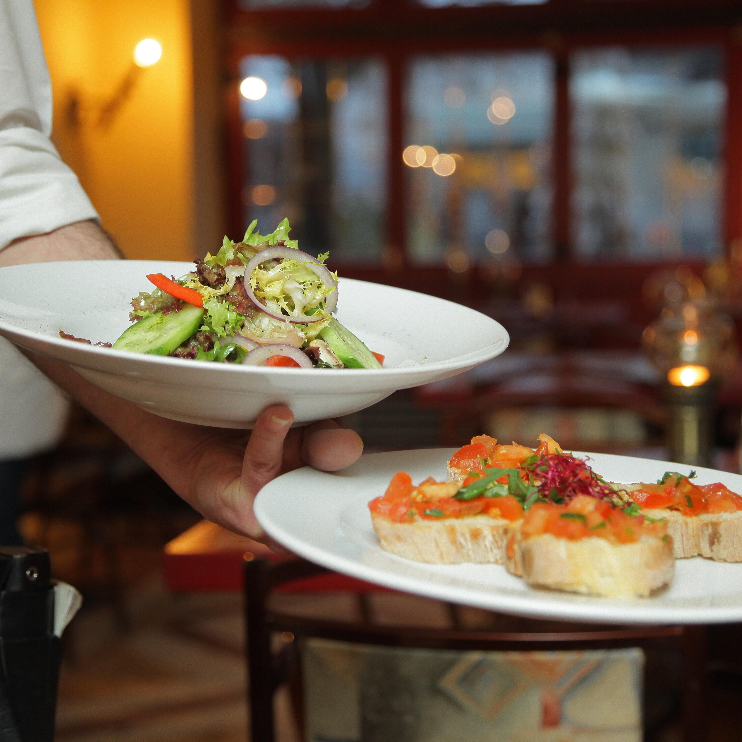 Runner in a restaurant best sale