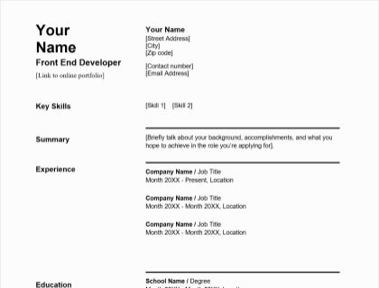 Cover Letter Download
