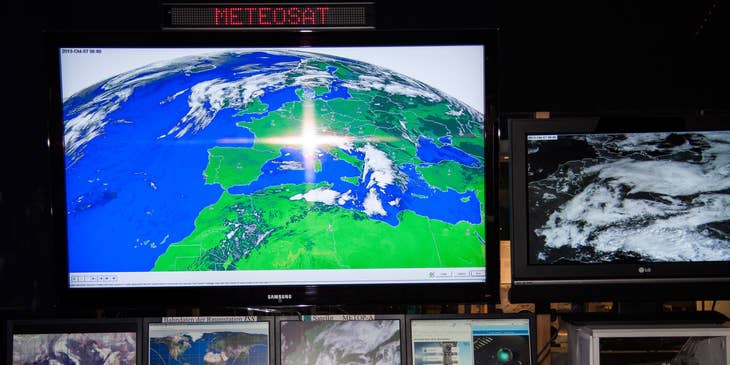 satellite information used by Geospatial Analysts