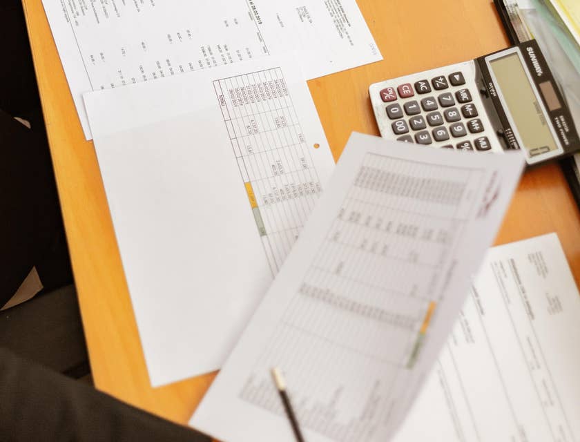 GL Accountant auditing financial statements