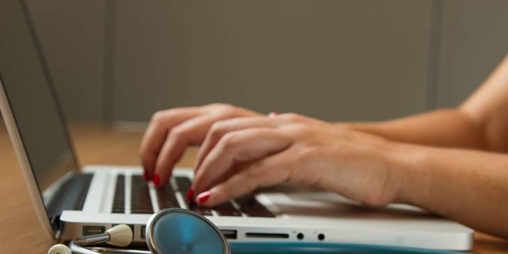 HEDIS Nurse preparing HEDIS compliance reports.