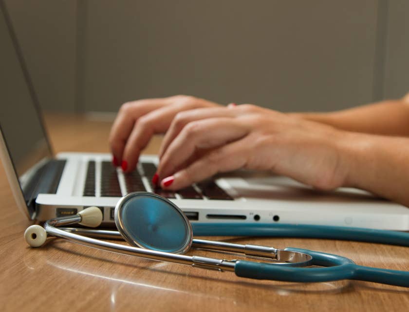 HEDIS Nurse preparing HEDIS compliance reports.