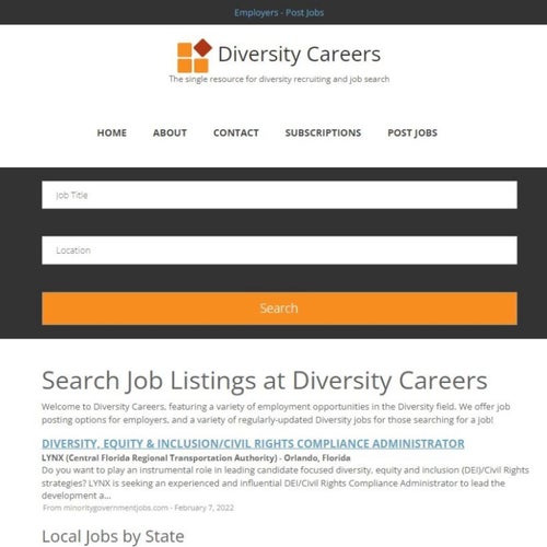 How to Post a Job on Diversity Careers: