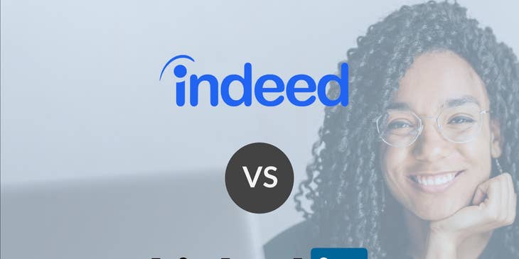 Indeed and LinkedIn logos