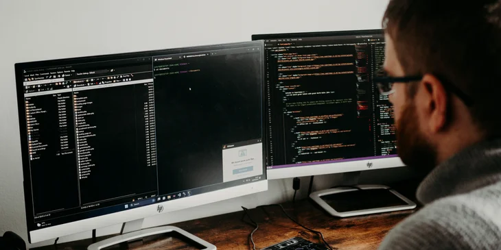 A laravel developer working on a project.
