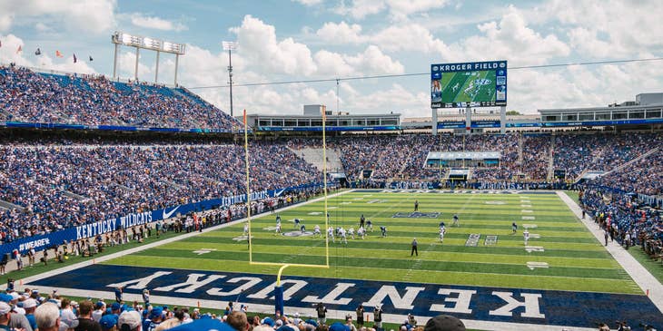 Commonwealth Stadium, Lexington, Kentucky.