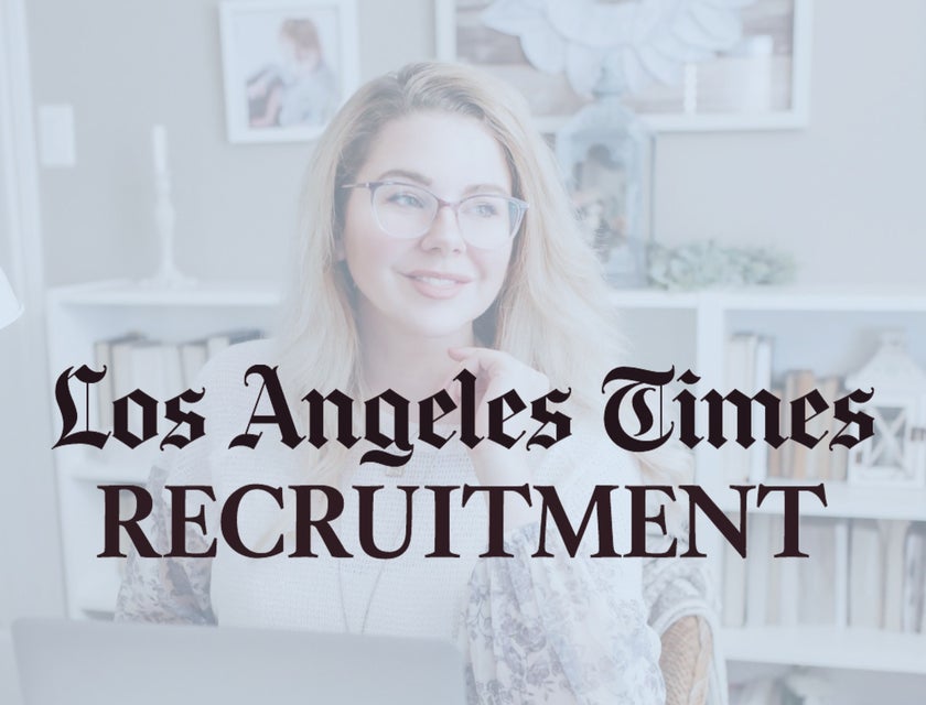 Los Angeles Times Recruitment logo.