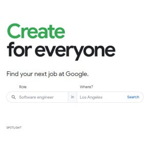 Make sure your job is picked up by Google.