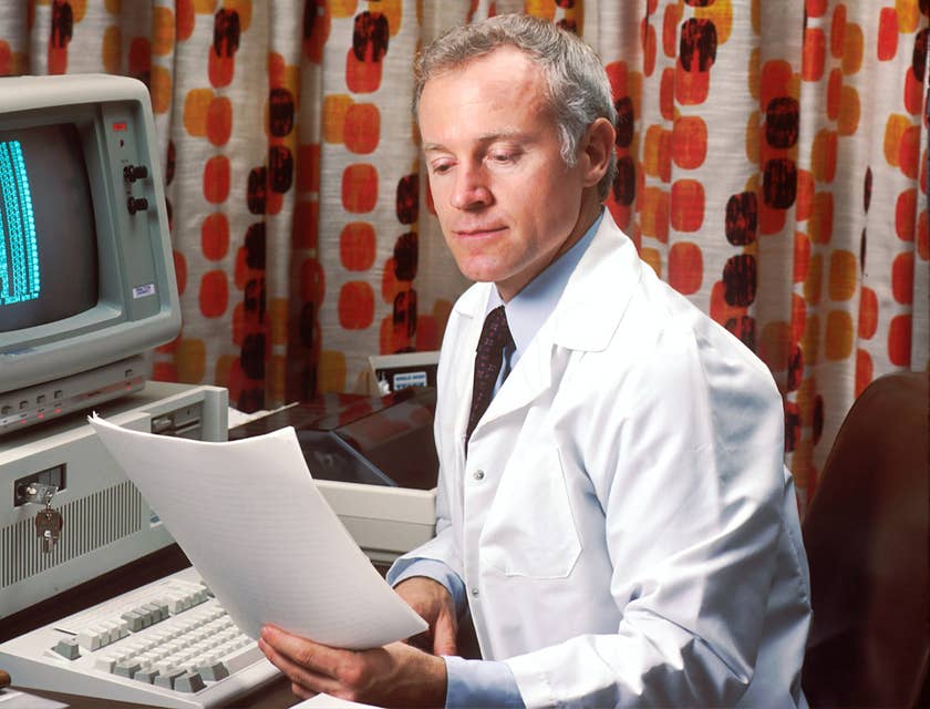 Medical director managing the facility's budget.