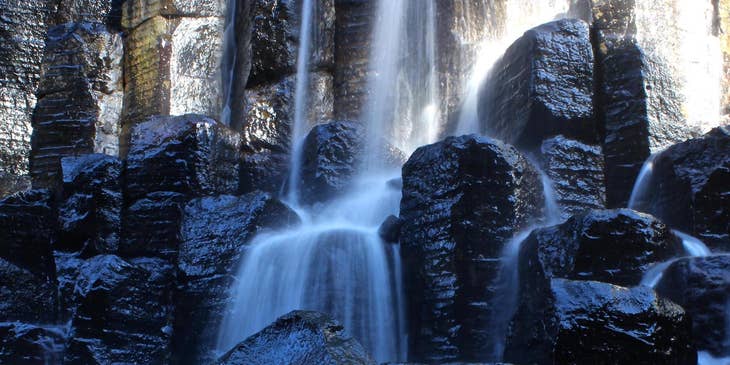 Prismas basálticos de Santa María Regla, Hidalgo.
