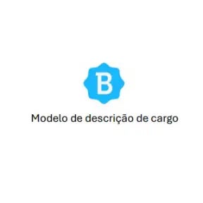 Crie uma descrição de cargo.