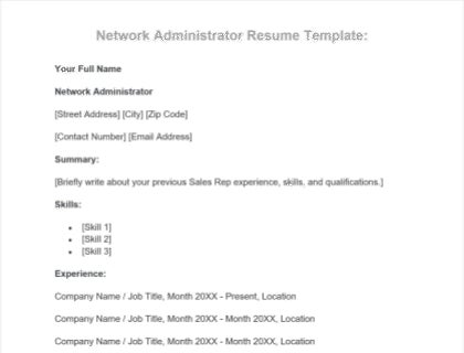 Resume Download