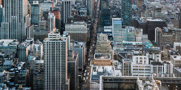 New York City is the hub for job seekers.