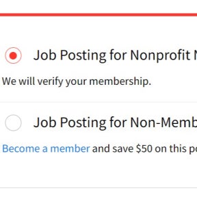 Choose a posting option.
