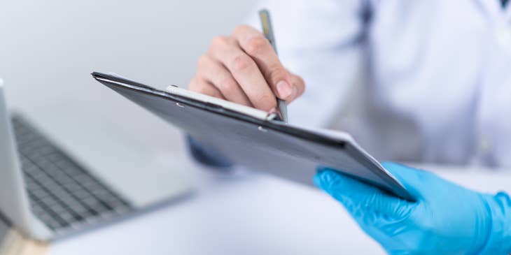 Nursing supervisor monitors department resources.
