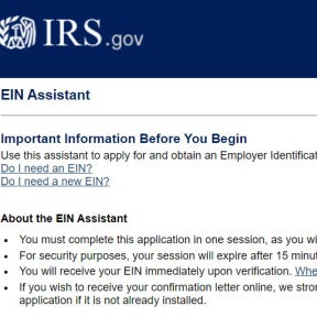 Obtain an employer identification number (EIN).