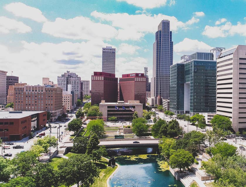 Skyscrapers in Omaha.