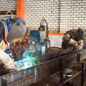 Onboard your new welder.