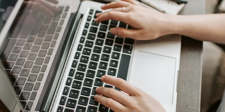 A paid search specialist working on a campaign.