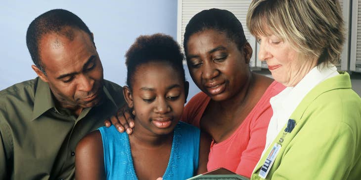 Patient liaison informed the patient's family to discuss the quality of their care while showing insurance coverage.