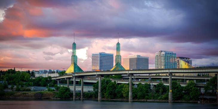 Portland, Oregon is a favourite amongst job seekers.