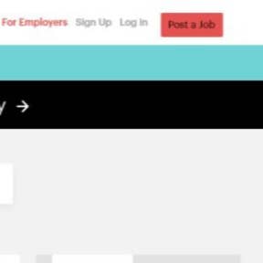 Click "For Employers" on the home page.