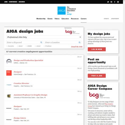How to Post a Job on AIGA Design Jobs:
